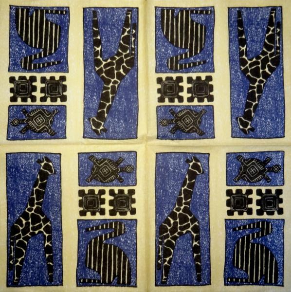 024 Giraffe - 3-lagig - Big Dot of Happiness